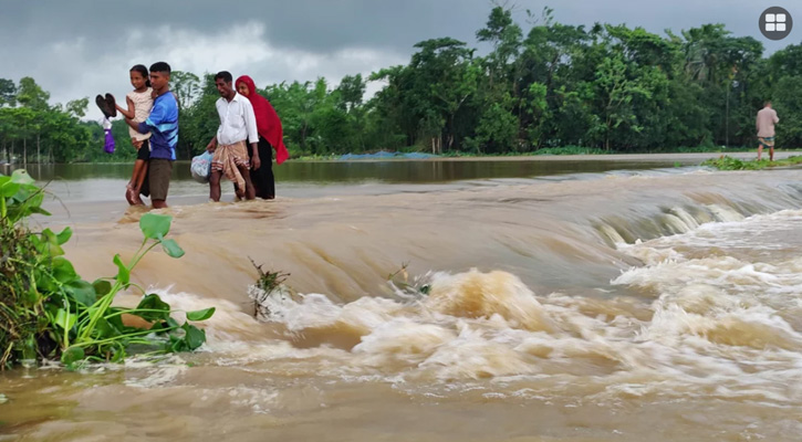 ৮ জেলার নিম্নাঞ্চল ফের বন্যার আসংঙ্কা