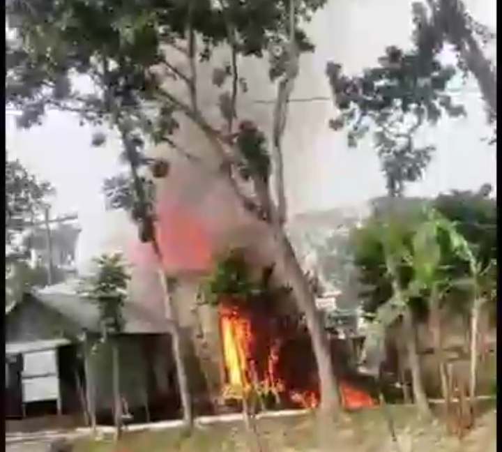 কিশোরগঞ্জের পাকুন্দিয়ায় ফিলিং স্টেশনে আগুন, দগ্ধ ১