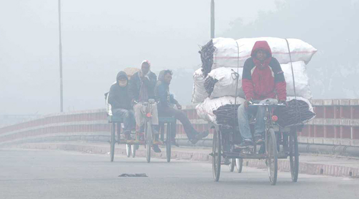 তেঁতুলিয়ায় তাপমাত্রা ৯.৫ ডিগ্রি সেলসিয়াস