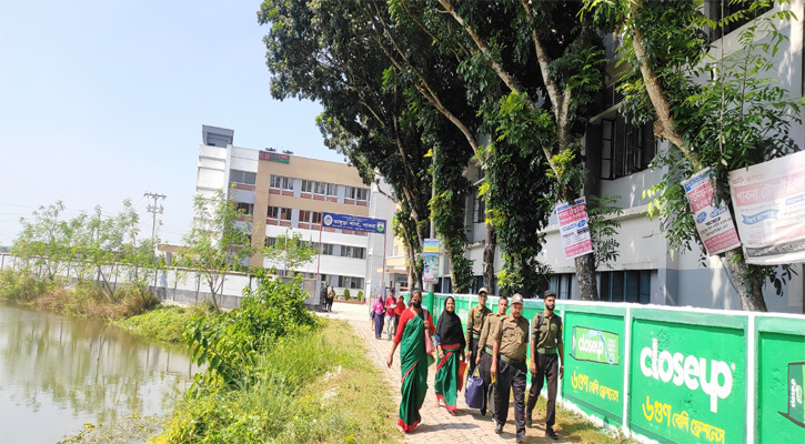 ভাঙ্গুড়ায় কঠোর নিরাপত্তায় দুর্গাপূজা শুরু