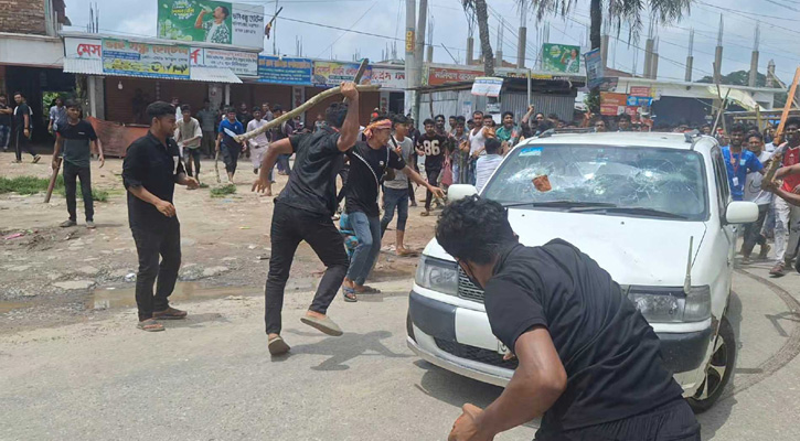 ফরিদপুরে লালন আনন্দ ধামে ভাঙচুর-অগ্নিসংযোগ