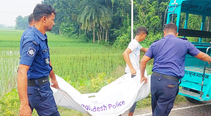 সড়কের পাশ থেকে অজ্ঞাত ব্যক্তির মরদেহ উদ্ধার