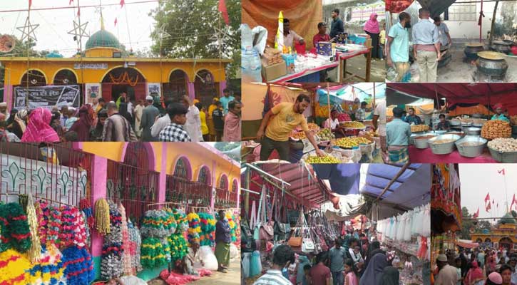 তিতাসের গাজীপুরে পীর শাহবাজ (র:) এর বার্ষিক ওরশ ঘিরে জমজমাট মেলা ও কুস্তি খেলা