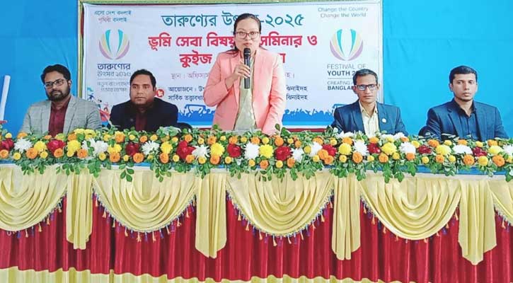 ‘এসো দেশ বদলাই, পৃথিবী বদলাই’ প্রতিপাদ্যে কোটচাঁদপুরে তারুণ্যের উৎসব পালিত