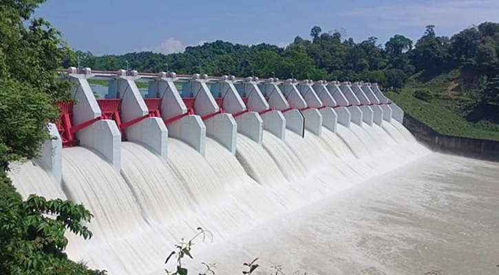 ফের খুলে দেওয়া হলো কাপ্তাই বাঁধের ১৬টি জলকপাট