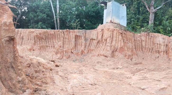 পেকুয়ার রিজার্ভ বনভূমি দখল করতে মরিয়া পাহাড় খেকো চক্র