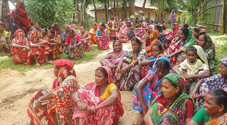 বকেয়া মজুরির দাবিতে ন্যাশনাল টি কোম্পানির শ্রমিকদের অনির্দিষ্টকালের কর্মবিরতি