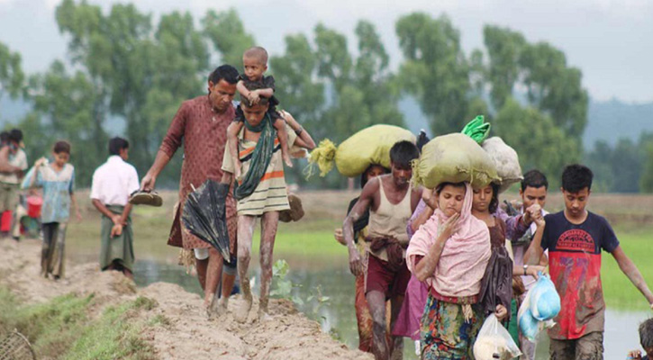 মিয়ানমার সীমান্তে কড়া পাহারা বাংলাদেশের