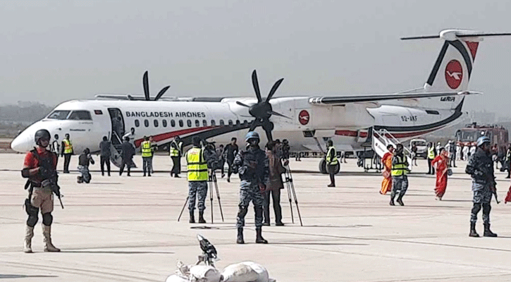 শাহজালাল আন্তর্জাতিক বিমানবন্দরে হয়ে গেল নিরাপত্তা মহড়া