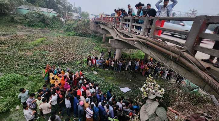 নরসিংদীতে সেতুর নিচ থেকে নারীর মরদেহ উদ্ধার