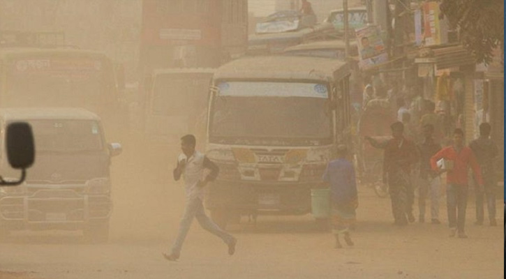 ঢাকার বাতাস আজও ‘অস্বাস্থ্যকর’,শীর্ষে লাহোর