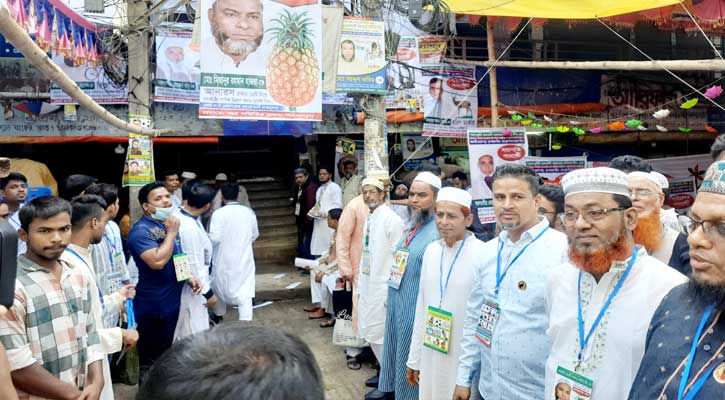 শাহ্ স্মৃতি মার্কেট সমবায় সমিতির নির্বাচন অনুষ্ঠিত