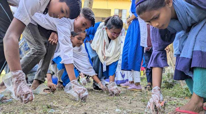 রাঙ্গাবালীতে  বিডি ক্লিন এর পরিছন্ন কার্যক্রম