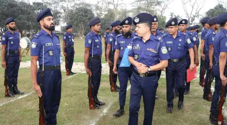 শেরপুর জেলা পুলিশের মাস্টার প্যারেড অনুষ্ঠিত