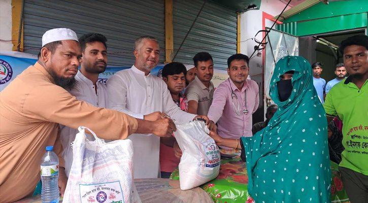 কটিয়াদীতে আল ইনসাফ একতা ফাউন্ডেশন’র ব্যতিক্রমী ঈদ উৎসব