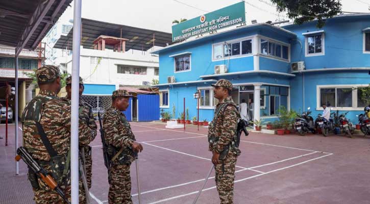 আগরতলায় সহকারী হাইকমিশনে হামলা, ৩ পুলিশ বরখাস্তসহ গ্রেপ্তার ৭