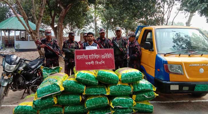 শেরপুরের সীমান্তে ভারতীয় জিরাসহ কারবারি গ্রেফতার