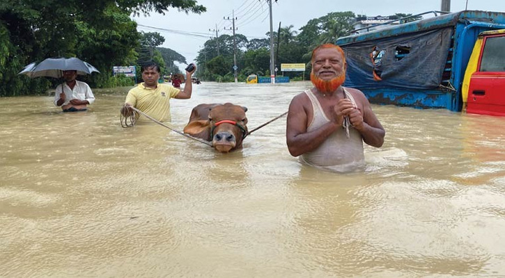 ৪৮ ঘণ্টার মধ্যে বন্যা পরিস্থিতির উন্নতি সম্ভাবনা