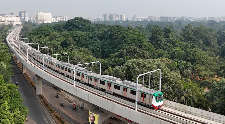 ছুটির শুক্রবারও চলবে মেট্রোরেল