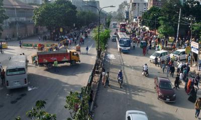 নতুন বাজার-যমুনার রাস্তা ছাড়লো শিক্ষার্থীরা