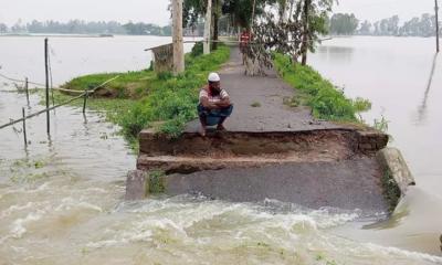 দেশের ৮ জেলা বন্যাকবলিত