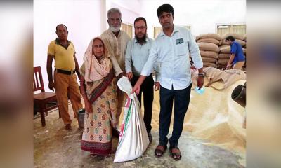 ঈদুল আযহা উপলক্ষে ঝিনাইগাতীতে  ভিজিএফ‍‍`র চাল পেলো ১২৬২৭ পরিবার