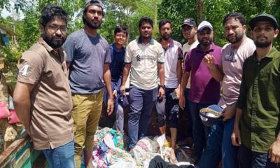 আল-গাজী ফাউন্ডেশনের উদ্যোগে বন্যায় ক্ষতিগ্রস্ত পরিবারের মাঝে ত্রাণ সামগ্রী বিতরণ