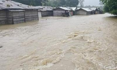 কক্সবাজারে ফের বন্যার আসংঙ্কা