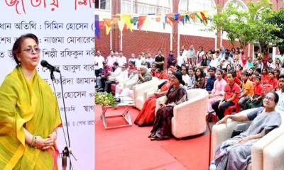 শিশুদের মেধা মনন বিকাশে সঠিক পরিচর্যা নিতে হবে -মহিলা ও শিশু বিষয়ক প্রতিমন্ত্রী