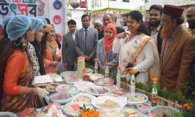 পলাশে ঐতিহ্যের উচ্ছ্বাসে মুখরিত পিঠা উৎসব