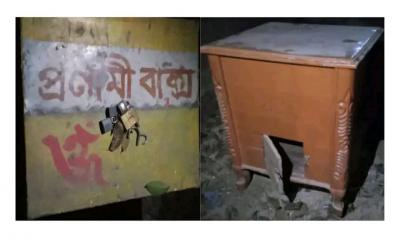 ফরিদপুরে একরাতে দুই মন্দিরের বাক্স ভেঙ্গে ‌টাকা চুরি