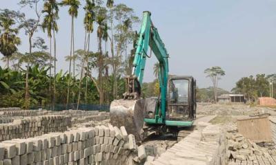 ঝালকাঠিতে অবৈধ ব্রিক ফিল্ডে অভিযান, জরিমানা