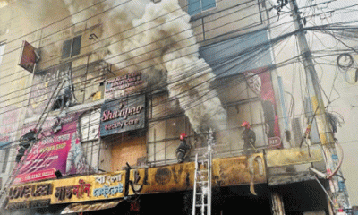 সাড়ে ৩ ঘণ্টা পর উত্তরার  রেস্তোরাঁতের আগুন নিয়ন্ত্রণে