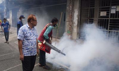 সকালে ও বিকালে দুই ধাপে ডিএনসিসির মশক নিধন কার্যক্রম সরেজমিনে তদারকি করছে মনিটরিং টিম