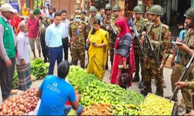 নড়াইলে রমজান মাসে বাজার মনিটরিং ইউএনও’র