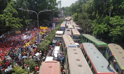 দুই দলের সমাবেশে তীব্র যানজট রাজধানীতে