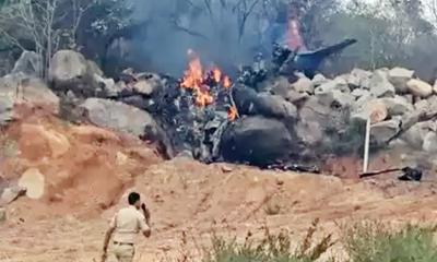 ভারতের বিমানবাহিনীর উড়োজাহাজ বিধ্বস্ত, ২ পাইলট নিহত