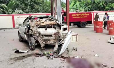 রাজশাহীতে গ্যাস নেওয়ার সময় সিলিন্ডার বিস্ফোরণ চালক নিহত