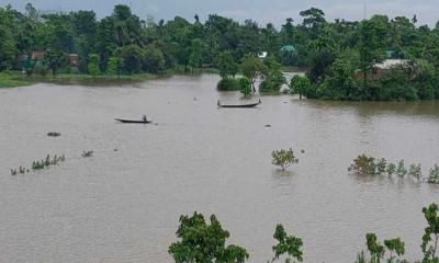 বাড়ছে নদ-নদীর পানি, নিম্নাঞ্চল প্লাবিত হয়ে বন্যার আশঙ্কা