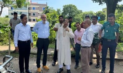 আশুগঞ্জ নদীবন্দর-সরাইল- ধরখার-আখাউড়া স্থলবন্দর মহাসড়ক পরিদর্শন করলেন সড়ক  সচিব