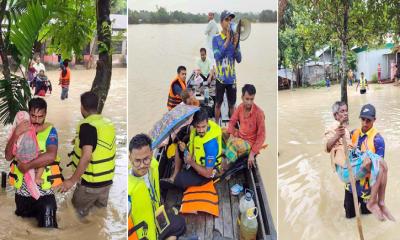 ময়মনসিংহে ৩ উপজেলায় পানিবন্দি ৩৩ হাজার পরিবার