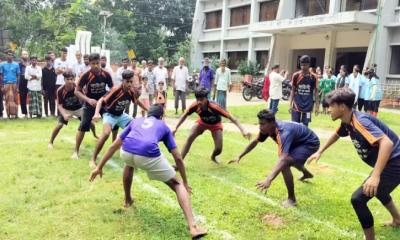 সরিষাবাড়ীতে গ্রীস্মকালীন কাবাডি ফাইনাল খেলা অনুষ্ঠিত