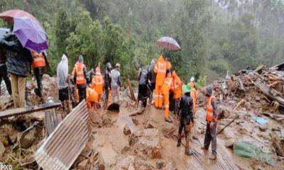 কেরালায় ভূমিধসে প্রাণহানি বেড়ে দাঁড়ালো ২৭৬