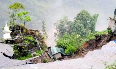 সিকিমে ভয়াবহ ভূমিধস, গুঁড়িয়ে গেল তিস্তা বাঁধ জলবিদ্যুৎ কেন্দ্র