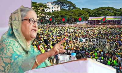 আগুন নিয়ে খেলতে গেলে হাত পুড়ে: শেখ হাসিনা