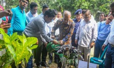 বরেন্দ্র অঞ্চলের কৃষি উৎপাদন ও উন্নয়নে গুরুত্বপূর্ণ ভূমিকা রাখছে গোদাগাড়ীতে স্বরাষ্ট্র ও কৃষি উপদেষ্টা