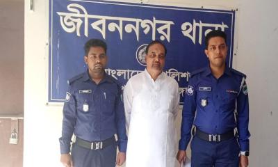 জীবননগর পৌরসভার সাবেক মেয়র রফিকুল ইসলাম আটক