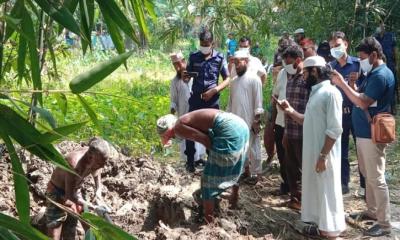 শার্শায় দুই মাস পর কবর থেকে গৃহবধুর লাশ উত্তোলন