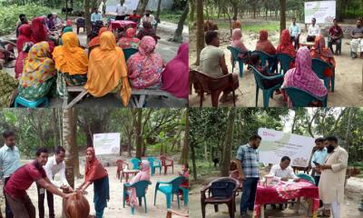 মান্দায় ব্র্যাক ইউপিজি কর্মসূচি কর্তৃক এলএসডি ভ্যাকসিন প্রদান ক্যাম্পের উদ্বোধন