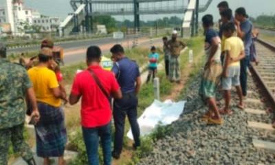 মাওয়া রেল স্টেশন সংলগ্ন এলাকায় কাটা পড়ে এক জনের মৃত্যূ